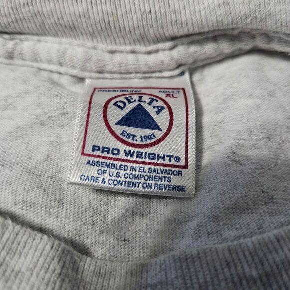 Cincinnati Reds Delta Pro Weight Mens T-Shirt Multicolor XL Cotton Long Sleeve - Picture 6 of 12